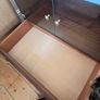 Cabinet on wheels with glass doors Image 3