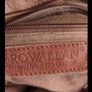 Rowallan of Scotland Brown Leather Tote Bag Image 4