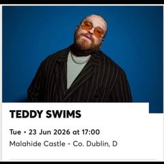 Teddy swims tickets