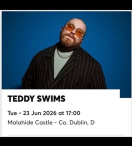 Teddy swims tickets