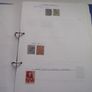 A collection of stamps from various countries on pages in binder (1872-2000s) Image 10