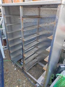 commercial food trolley x2