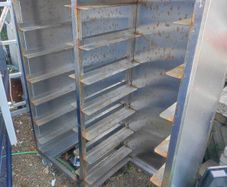 commercial food trolley x2