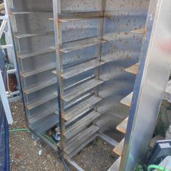 commercial food trolley x2