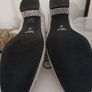 Beautiful Scolaro  Siver and Grey Shoes Size 38 Image 4