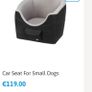 Small dog Trixie car / travel seat Image 3