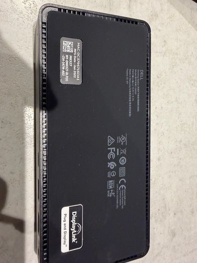 Dell D6000 Universal Docking Station with 130W Power Adapter