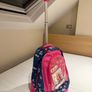 Barbie travel bag on wheels Image 4
