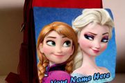 Frozen Elsa and Anna Childrens Backpack/School/Rucksack - Can be personalised