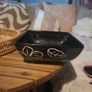 Black and white decorative bowl Image 2