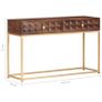 Console Table 122x36x75 cm Solid Mango Wood Image 8