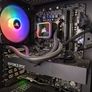 Gaming PC with 2 Monitors Image 4