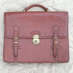 Texier Leather Briefcase