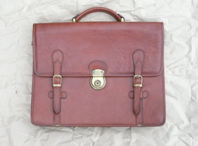 Texier Leather Briefcase