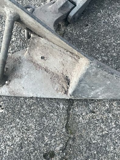 10lb plough anchor. Galvanized. Good condition