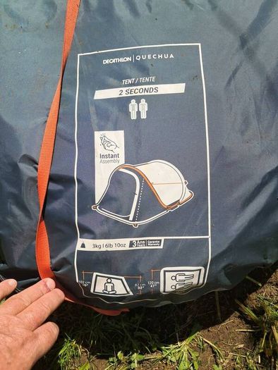 pop up tent decathlon quechua 2 person 2 second tent