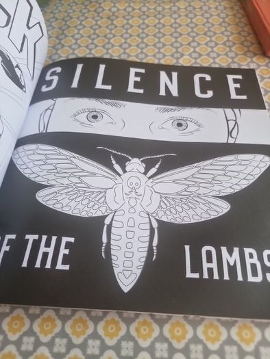 Classic movies colouring book.