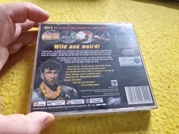 Wild 9  PlayStation1 Ps1 PlayStation2 Ps2 games Original