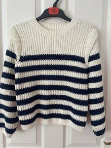 Girls Chunky Knit Jumper Age 8-9