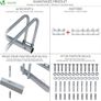6 Bike Stand Floor or Wall Image 7