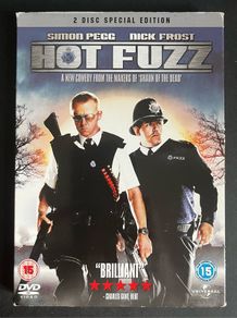 Hot Fuzz. DVD Movie. Staring Simon Pegg & Nick Frost
