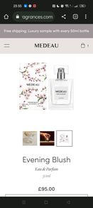 Medeau Evening blush EDP