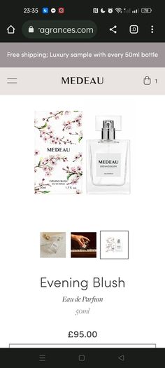 Medeau Evening blush EDP