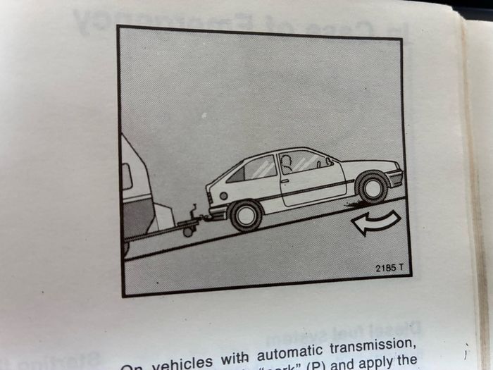 Vintage Opel Astra owners manual
