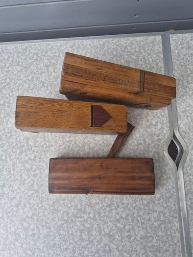 vintage wooden  planes