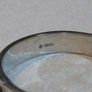 Vintage Solid Silver Bangle, 1965, Joseph Smith & Sons, 19.6g Image 4