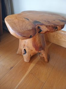 Vintage Sculptural Burruss Root Side Table