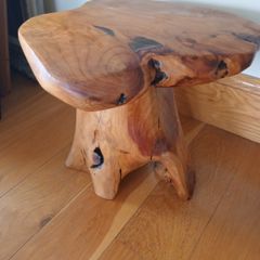 Vintage Sculptural Burruss Root Side Table