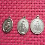 6 Collection of Antique Religious Medals Image 8