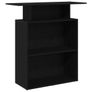 Black Reception Desk Image 2