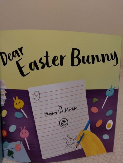Dear Easter bunny Storybook by Maxine Lee-Mackie