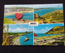 Ireland Postcard : Bray , Co. Wicklow - Multi-view