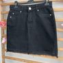 skirt river island black denim skirt size 10 Image 5