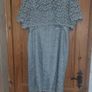 R and M Richards silver lace dress with bolero (free post) Image 6