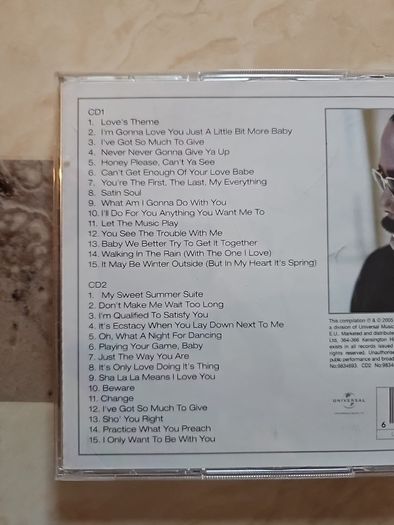 Barry White 2CD  - Gold: The Very Best Of