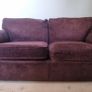 Sofa Comfy; Wine, 2 seater Image 2