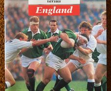 Very Rare 1993 Ireland v England - Five Nations Championship Programme
