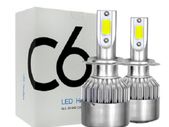 H7 H11 C6 LED Car Headlight Conversion Kit COB Bulbs 36W 6000K White High Light