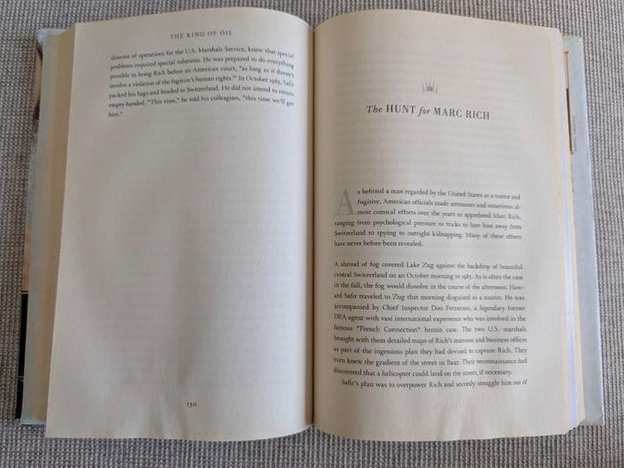 The King of Oil - Marc Rich Biography - Daniel Ammann - 2009 First Edition