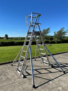 Youngman 79 Rung Telescopic Platform Ladder