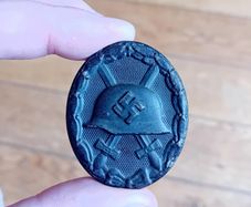 World War Two German War Wound Badge in Black