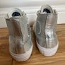 Silver Chuck Taylor Silver Boots Image 4
