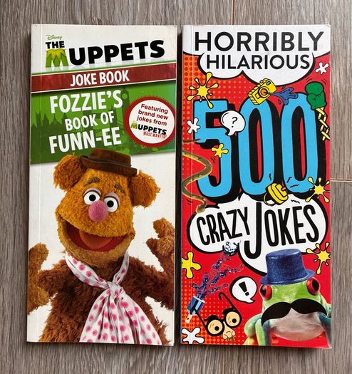 The Muppets Fozzie's Book of Funn-ee & 500 Crazy Jokes Books Bundle
