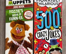 The Muppets Fozzie's Book of Funn-ee & 500 Crazy Jokes Books Bundle