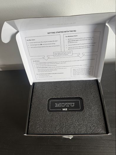 MOTU M2 Audio Interface
