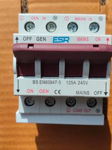 Change over switch